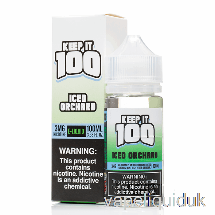 ICED Orchard - Keep It 100 - 100mL 6mg Vape Liquid